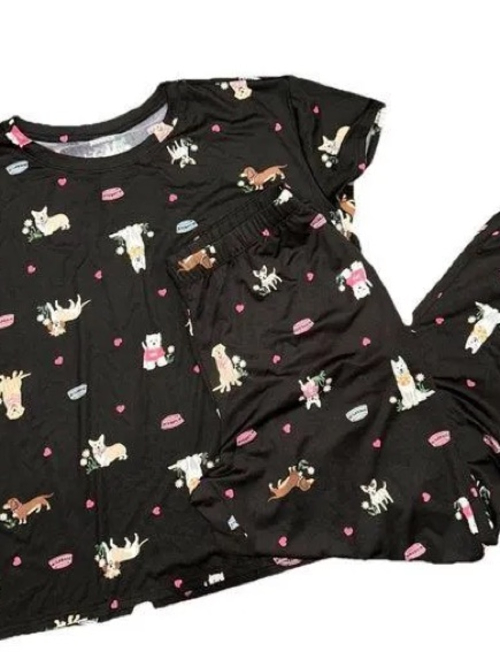 Joyspun Dog Print Pajama Set | Size 2X